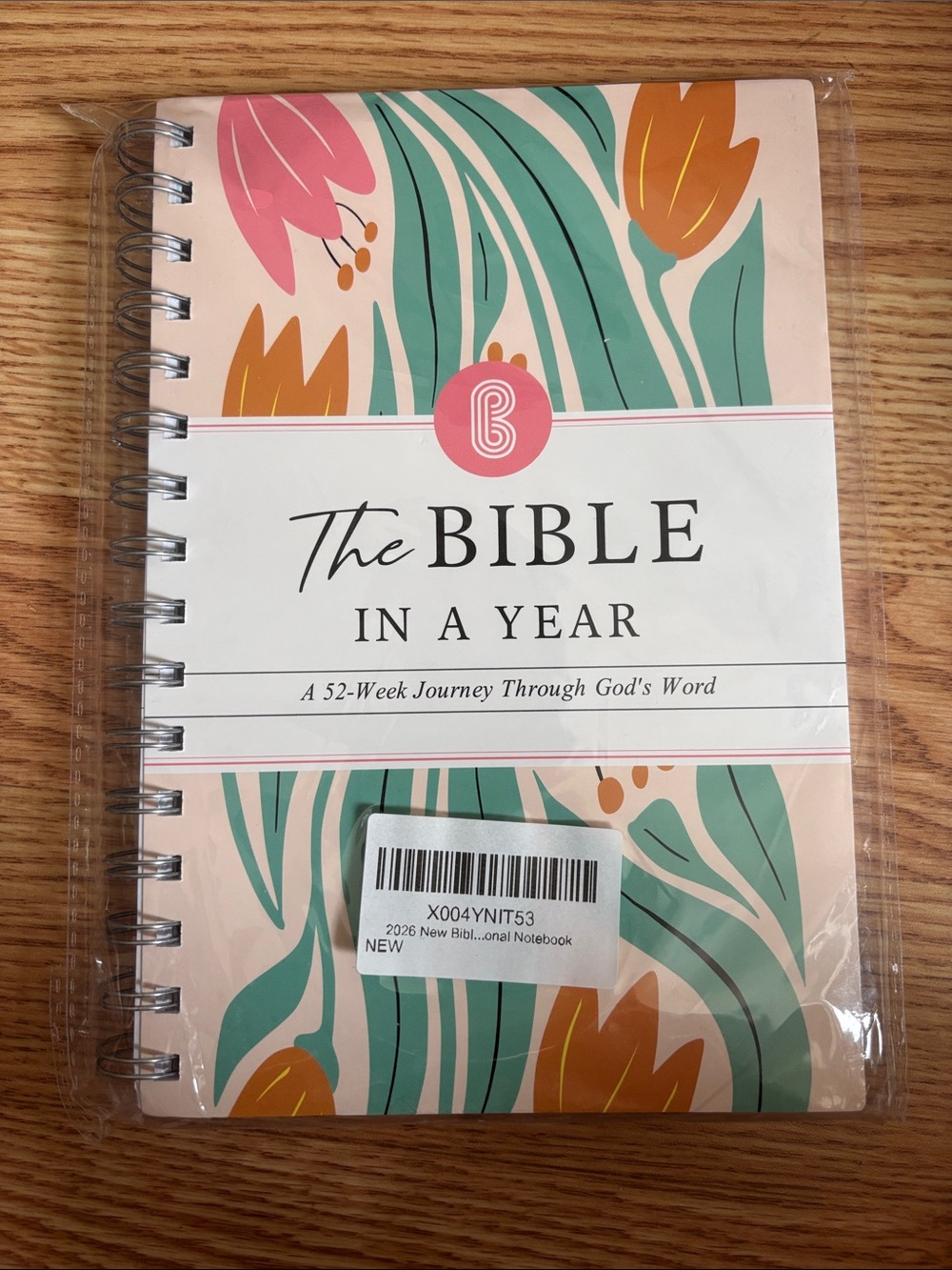 The Bible In A Year: A 52 Week Journey Through God’s Word Softcover New